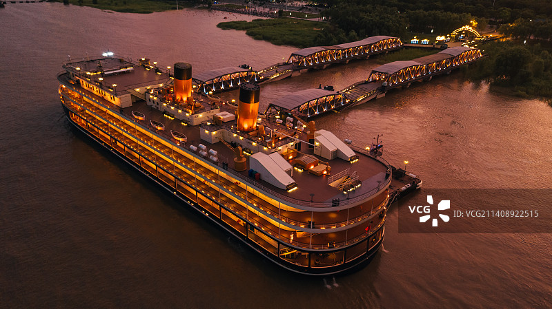 汉口江滩知音号图片素材