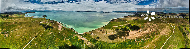 黄河源头扎陵湖图片素材