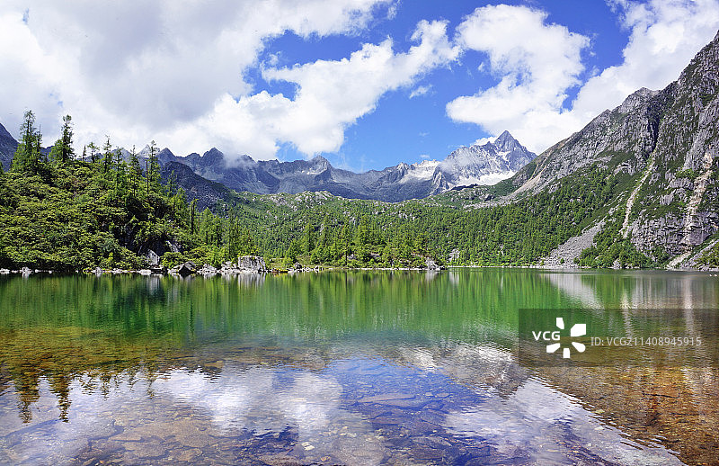 党岭葫芦海的夏天图片素材