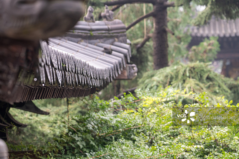 西安 古观音禅寺图片素材