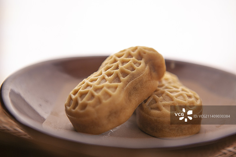花生点心，花生糕，中华传统点心图片素材