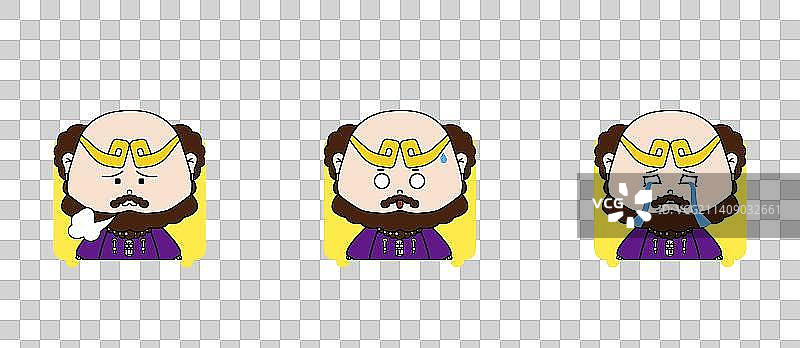 沙僧IP形象延展表情包图片素材