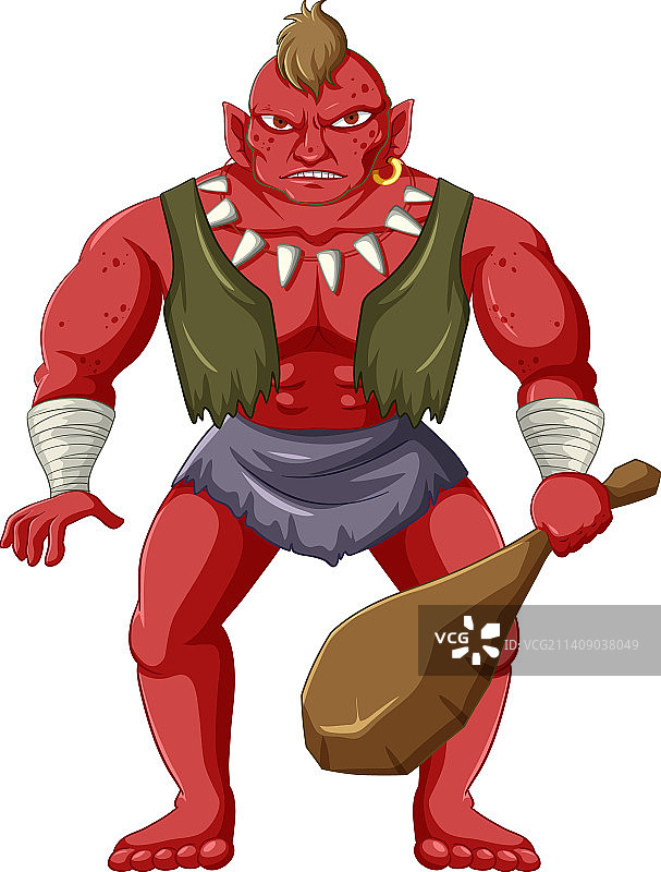 卡通兽人角色图片素材