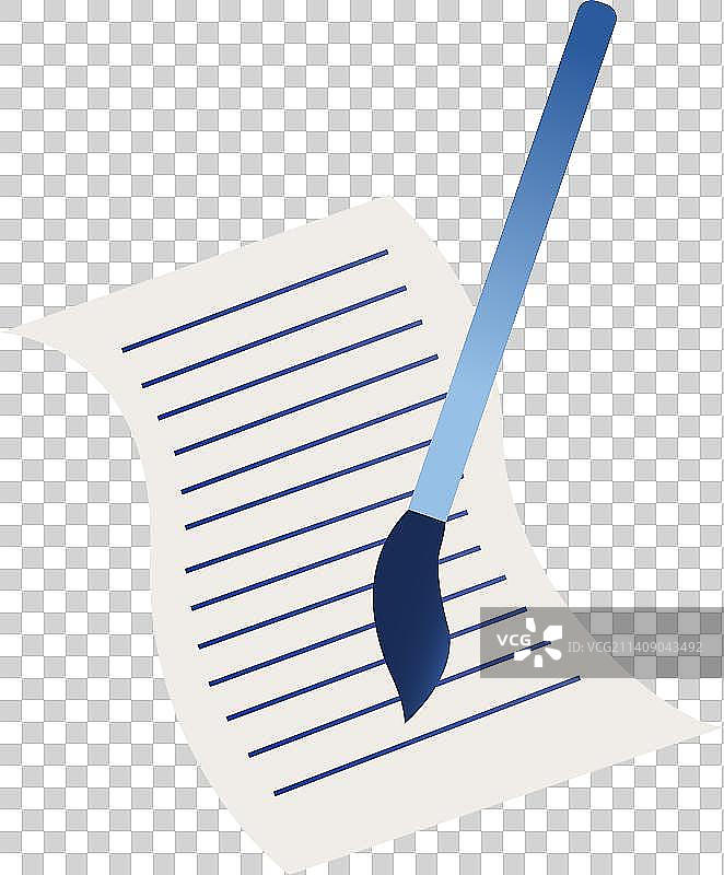 毛笔写字图片素材