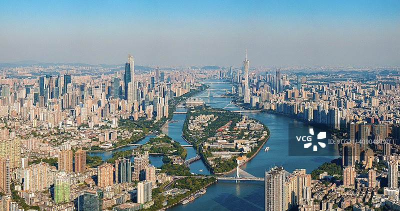 珠江两岸图片素材