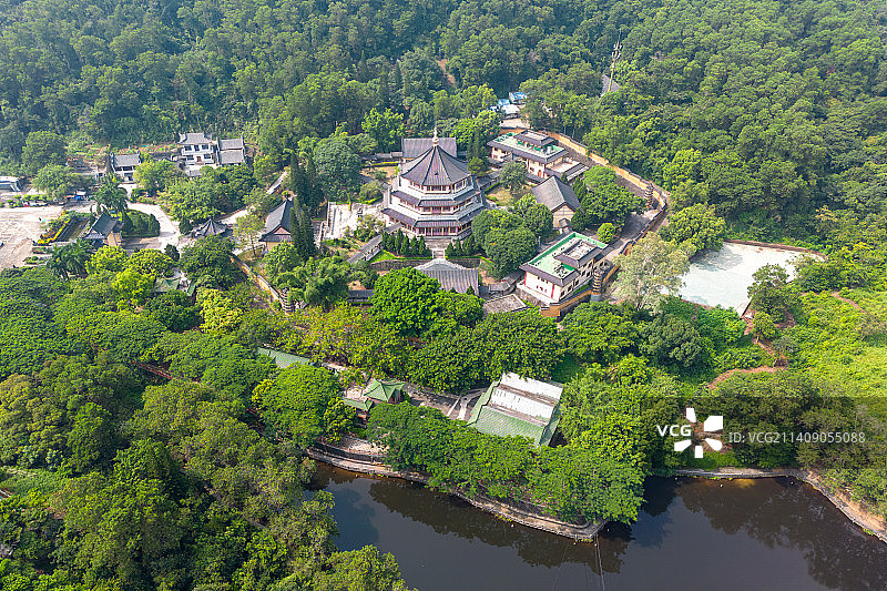 深圳园山风景区妙觉寺图片素材