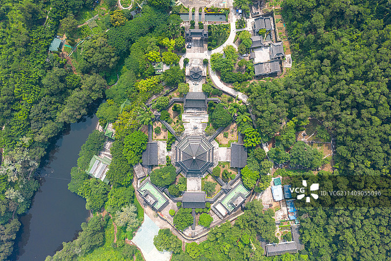 深圳园山风景区妙觉寺图片素材
