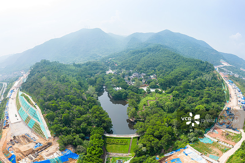 深圳园山风景区妙觉寺图片素材