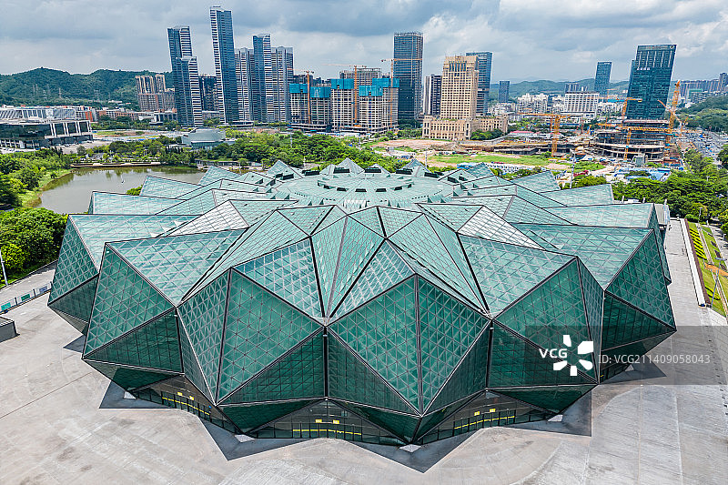 深圳大运中心体育馆图片素材