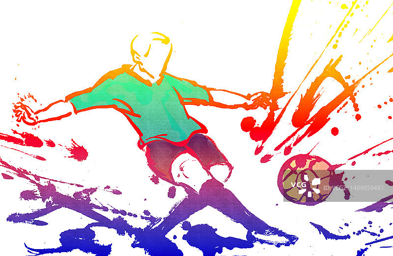 足球运动图片素材