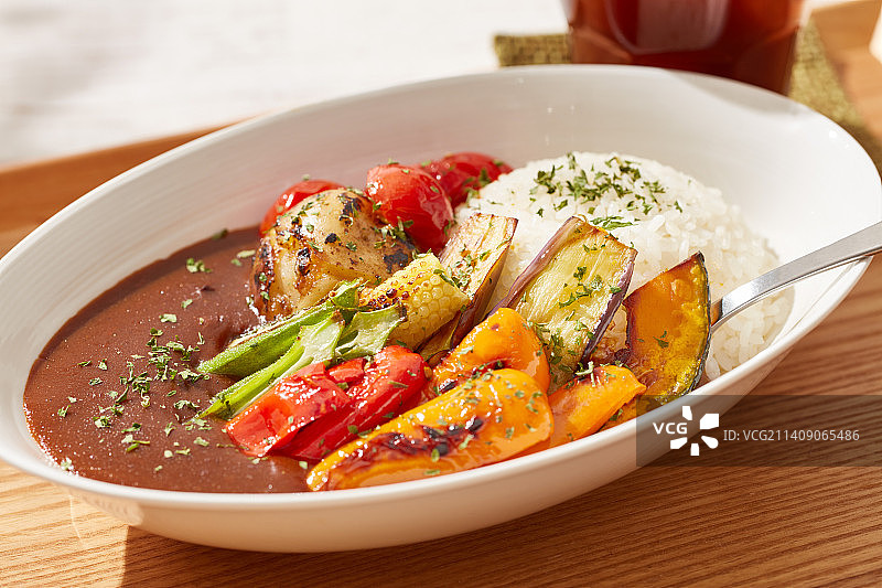 日式咖喱饭图片素材