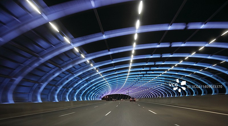 弗莱明顿桥的彩虹拱门图片素材