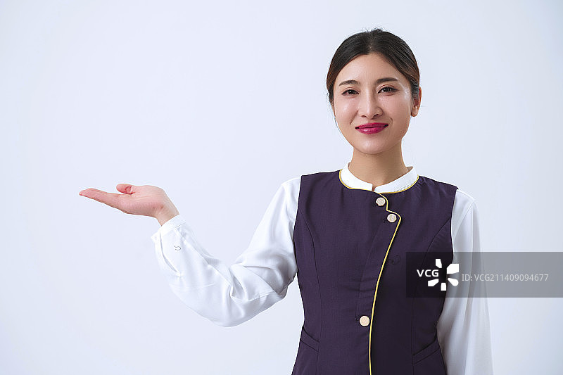 空姐肖像图片素材