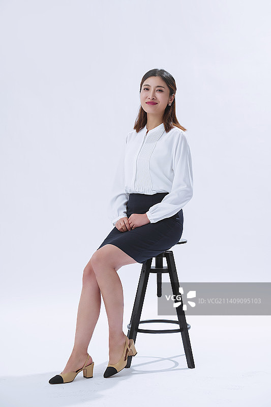 中年女性商务肖像图片素材