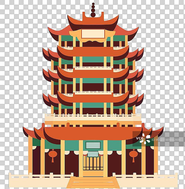 黄鹤楼图片素材