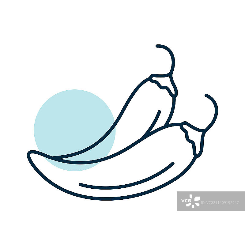 辣椒设计图标蔬菜图片素材