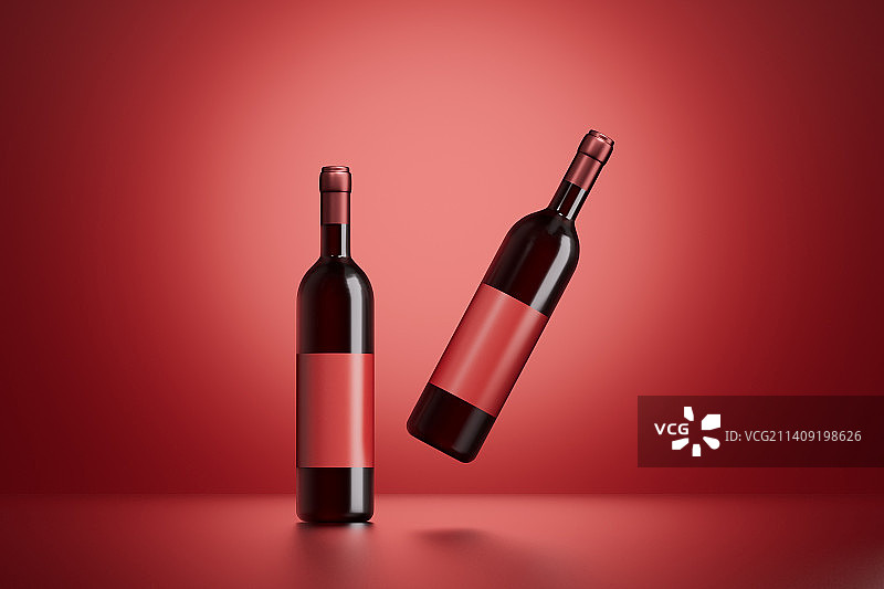 三维渲染的葡萄酒图片图片素材