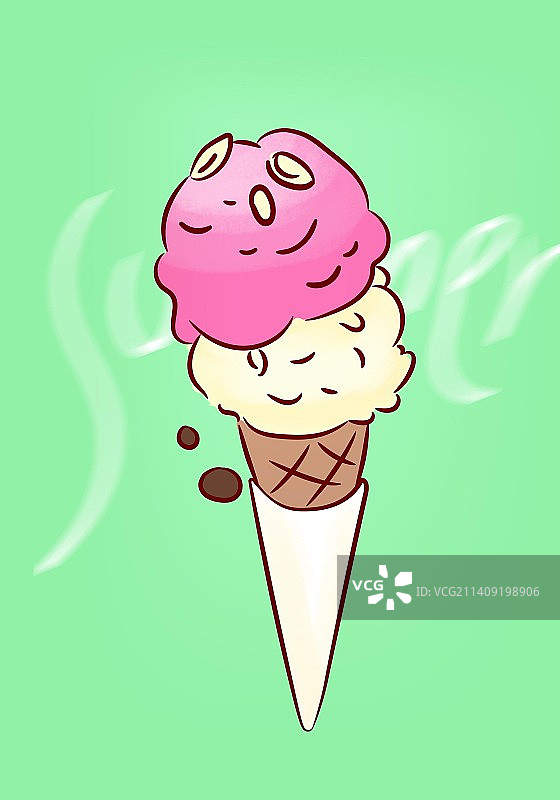 冰淇淋图片素材