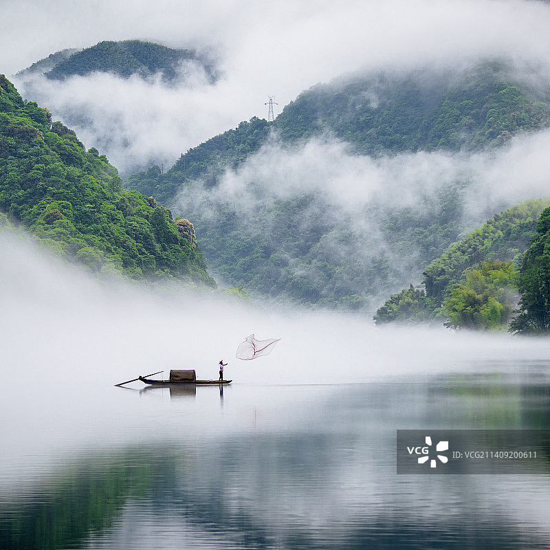 《小东江之晨》图片素材