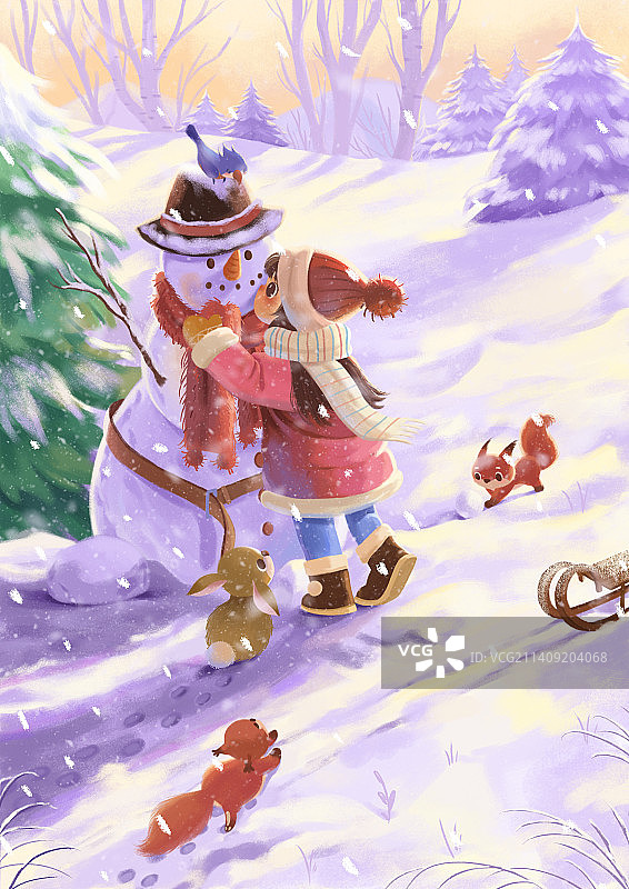 节气-大雪图片素材