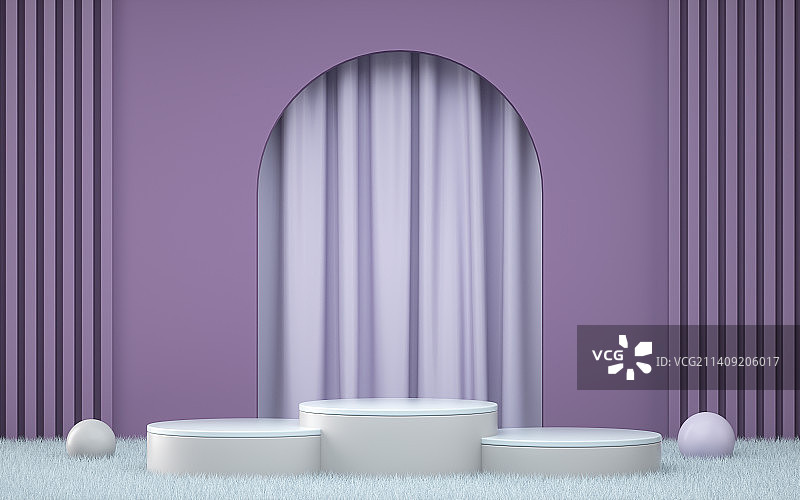 3D场景电商产品展台背景素材图片素材