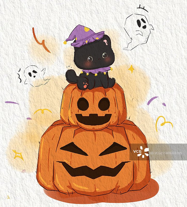 不给糖就捣蛋~图片素材