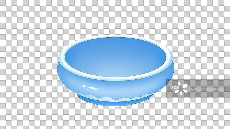 天青色瓷器——卡通陶瓷系列插画素材图片素材