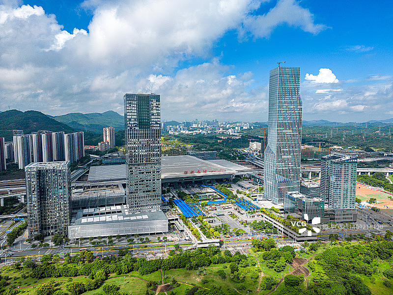 深圳市龙华区深圳北站图片素材