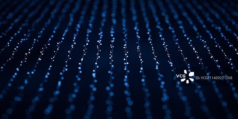 抽象粒子空间3D渲染图片素材