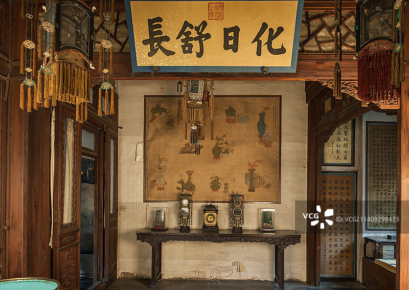 故宫养心殿内景图片素材