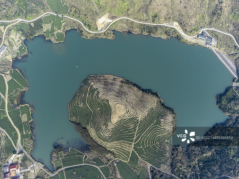 嵛山岛天湖图片素材