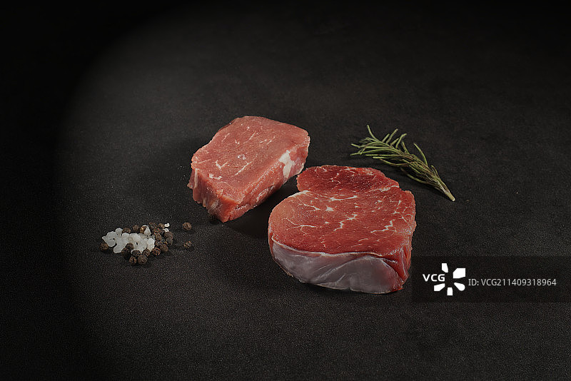牛里脊肉眼肉图片素材