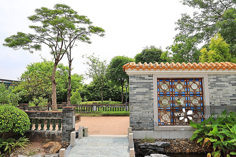 广州陈田花园穗华园建筑图片素材