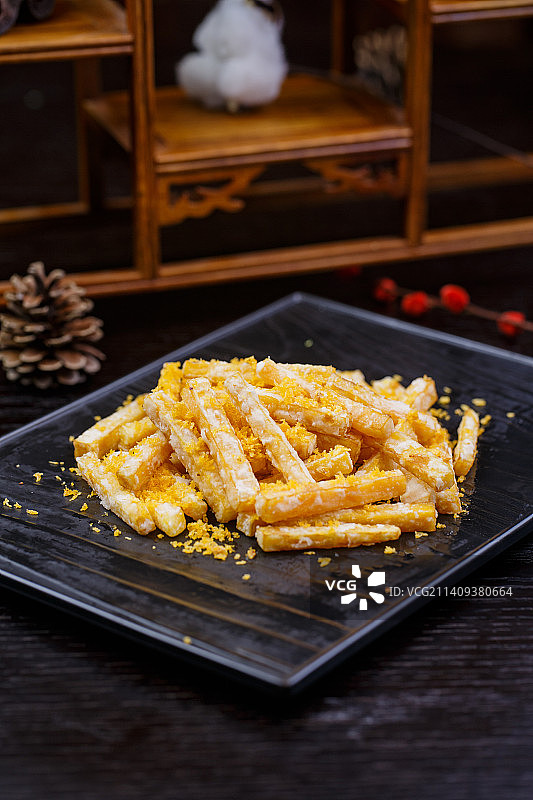 咸蛋黄焗南瓜图片素材