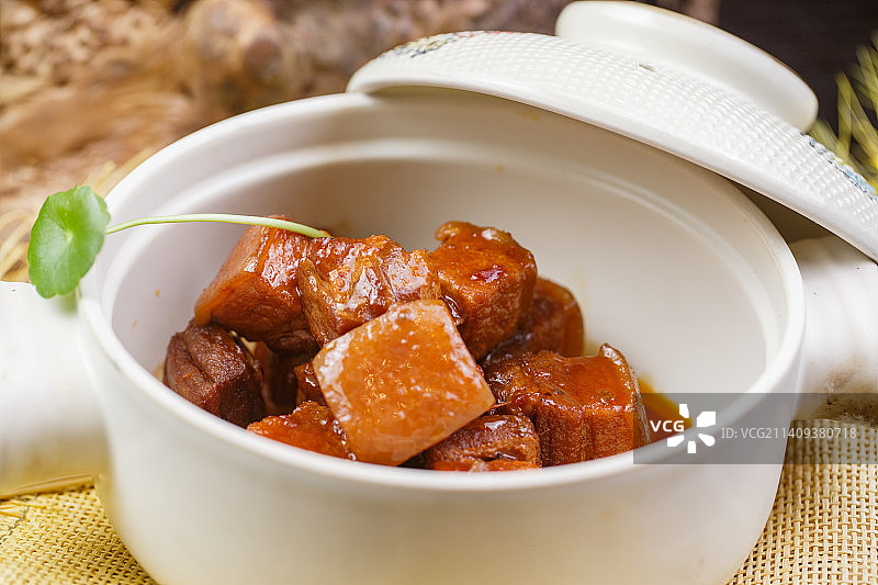 湘味毛氏红烧肉图片素材
