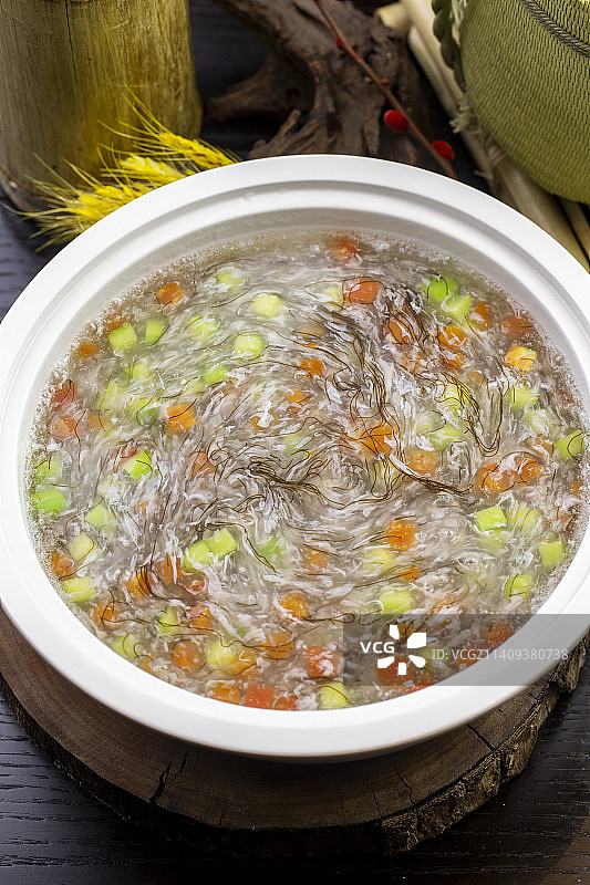 一品西湖牛肉羹图片素材