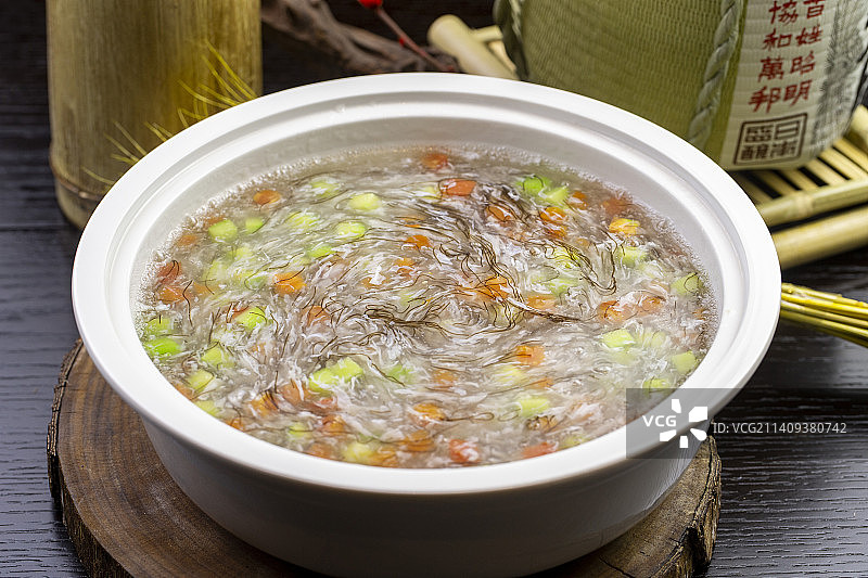 一品西湖牛肉羹图片素材