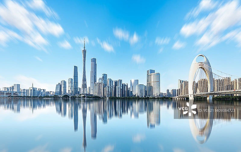 广州城市建筑风光图片素材