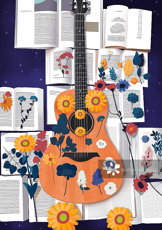 扉页之声图片素材