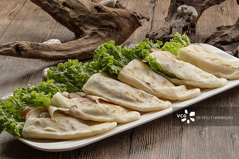 驴肉蔬菜口袋饼图片素材