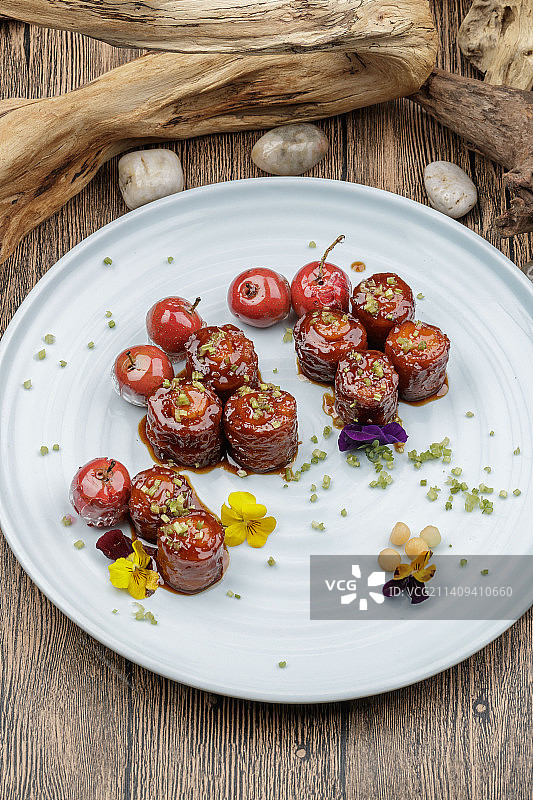 川味香辣九转大肠图片素材