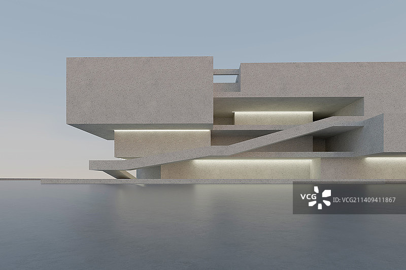 混凝土建筑场馆图片素材