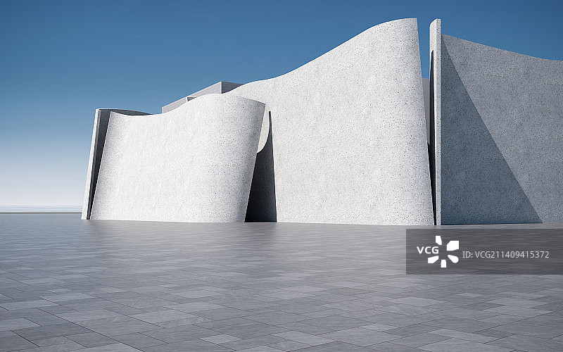 抽象建筑图片素材