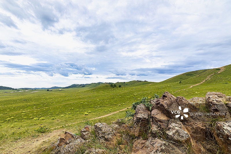 内蒙古克什克腾旗美丽的大草原图片素材