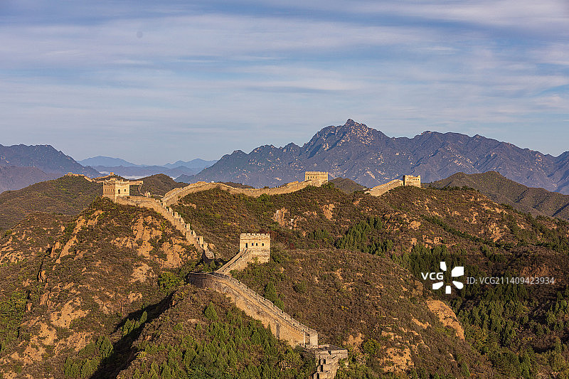 金山岭长城图片素材