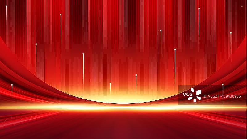 红色丝带简约大气背景图片素材