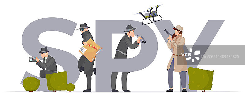 间谍文本图片素材