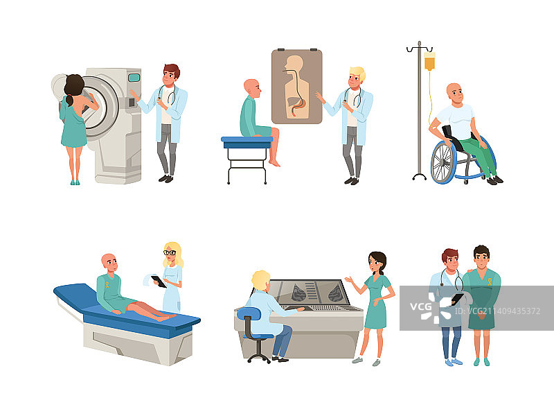 癌症诊断人物图片素材