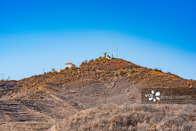 北京九龙山绝石梁雷达站图片素材
