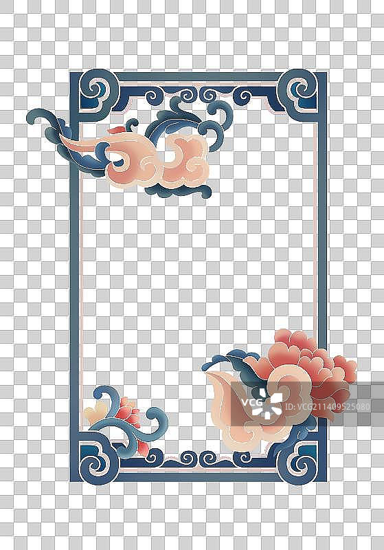 中国风传统元素装饰边框图片素材